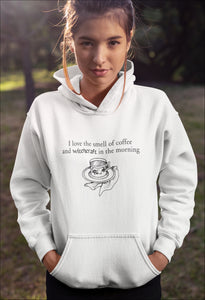 I LOVE THE SMELL OF COFFEE Hoodie